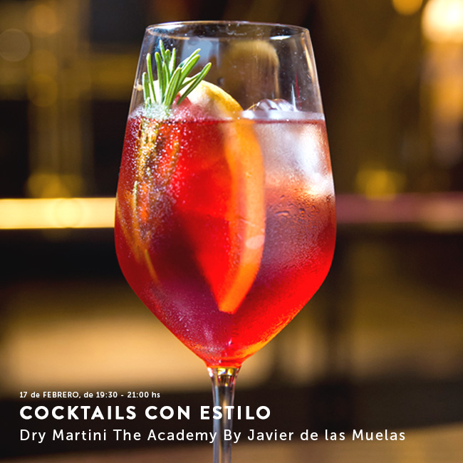 Cocktails con estilo en Dry Martini The Academy